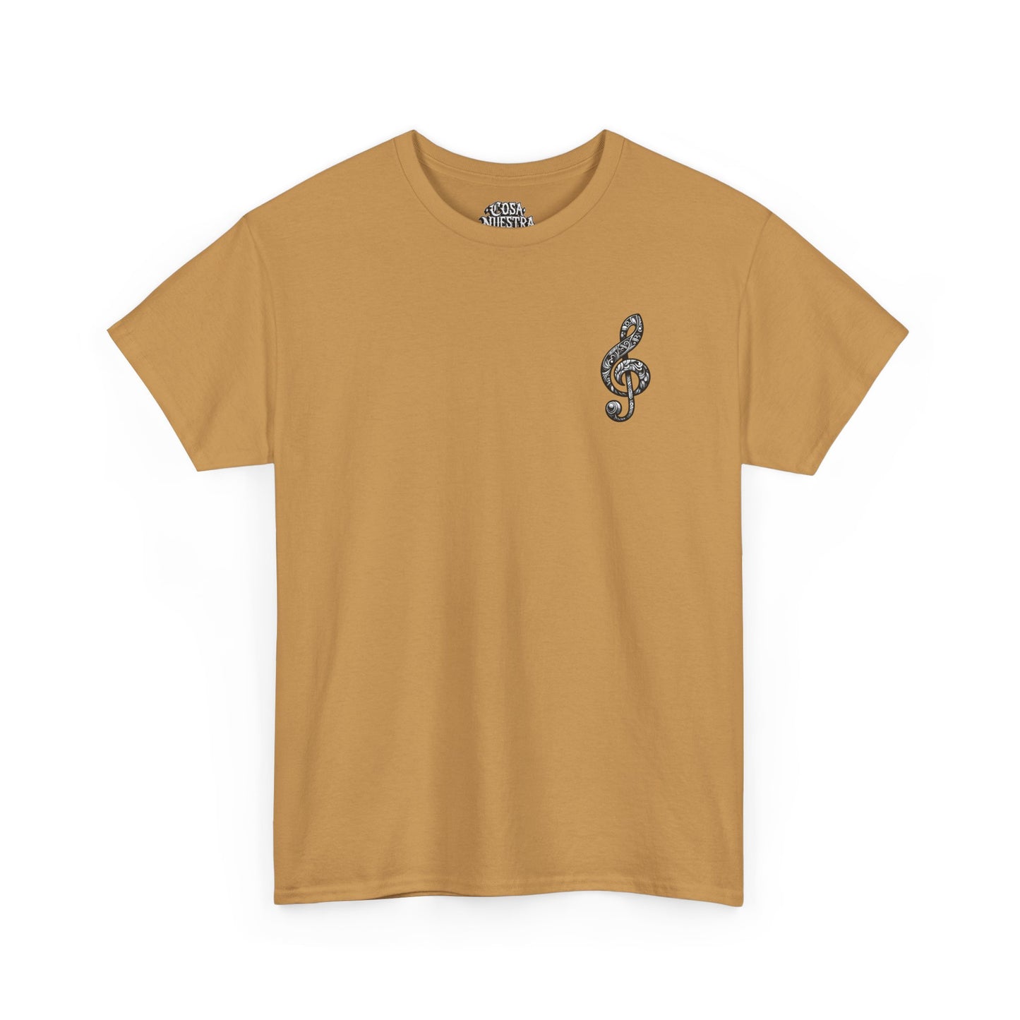 Musical Peace Tee, Unisex Heavy Cotton Shirt for Music Lovers, Gift for Musicians, Inspirational T-Shirt, Casual Everyday Wear