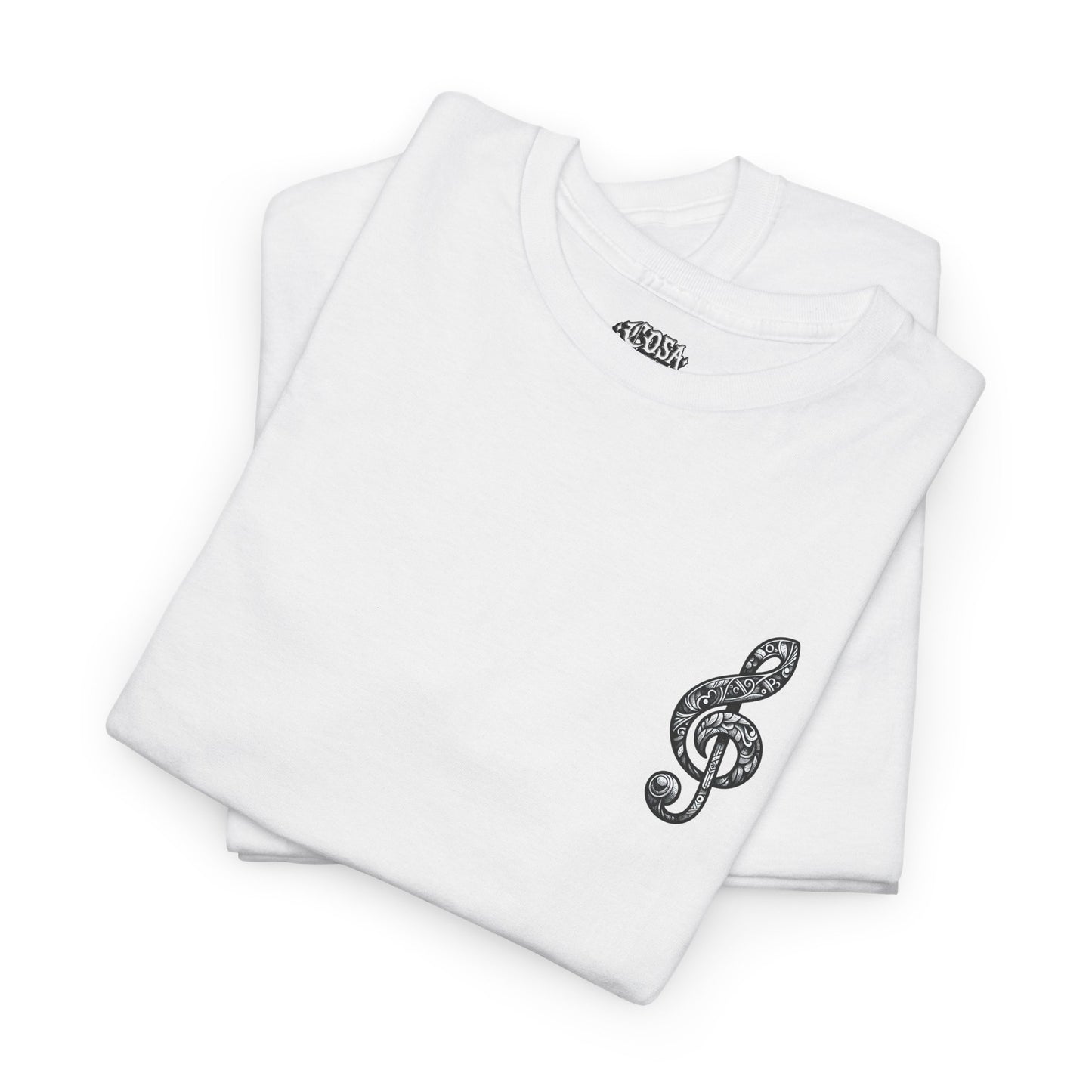 Musical Peace Tee, Unisex Heavy Cotton Shirt for Music Lovers, Gift for Musicians, Inspirational T-Shirt, Casual Everyday Wear