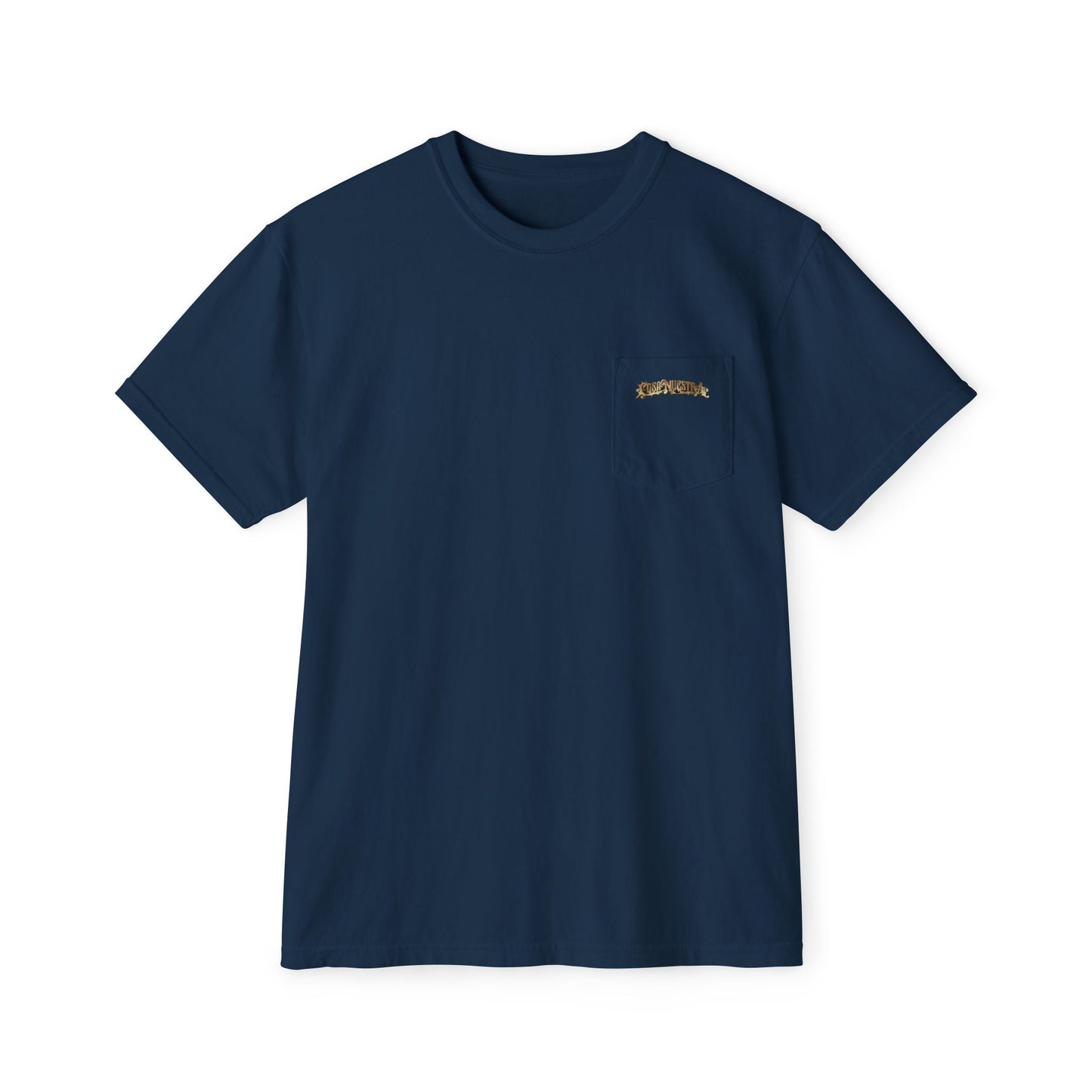 Ocean Adventure Shark Pocket T-Shirt, Men's Graphic Tee, Gift for Beach Lovers, Summer Casual Wear, Shark Design Apparel