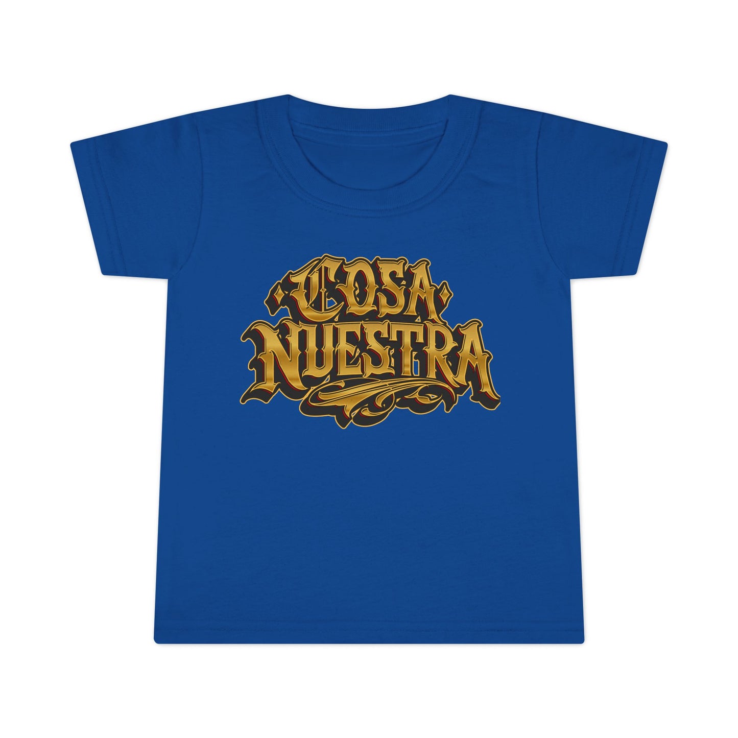 Cosa Nuestra Toddler T-shirt | Cool Kid Wear, Unique Toddler Gift, Trendy Toddler Outfit, Birthday Celebration Tee, Everyday Play Shirt