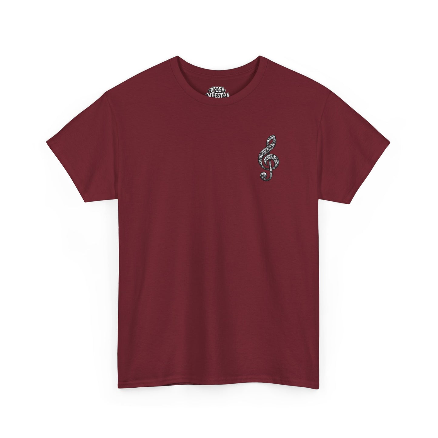 Musical Peace Tee, Unisex Heavy Cotton Shirt for Music Lovers, Gift for Musicians, Inspirational T-Shirt, Casual Everyday Wear