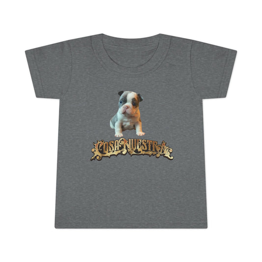 Cute Dog Graphic Toddler T-shirt, Funny Pet Tee, Kids Animal Lover Top, Birthday Gift for Toddlers, Playful Casual Wear