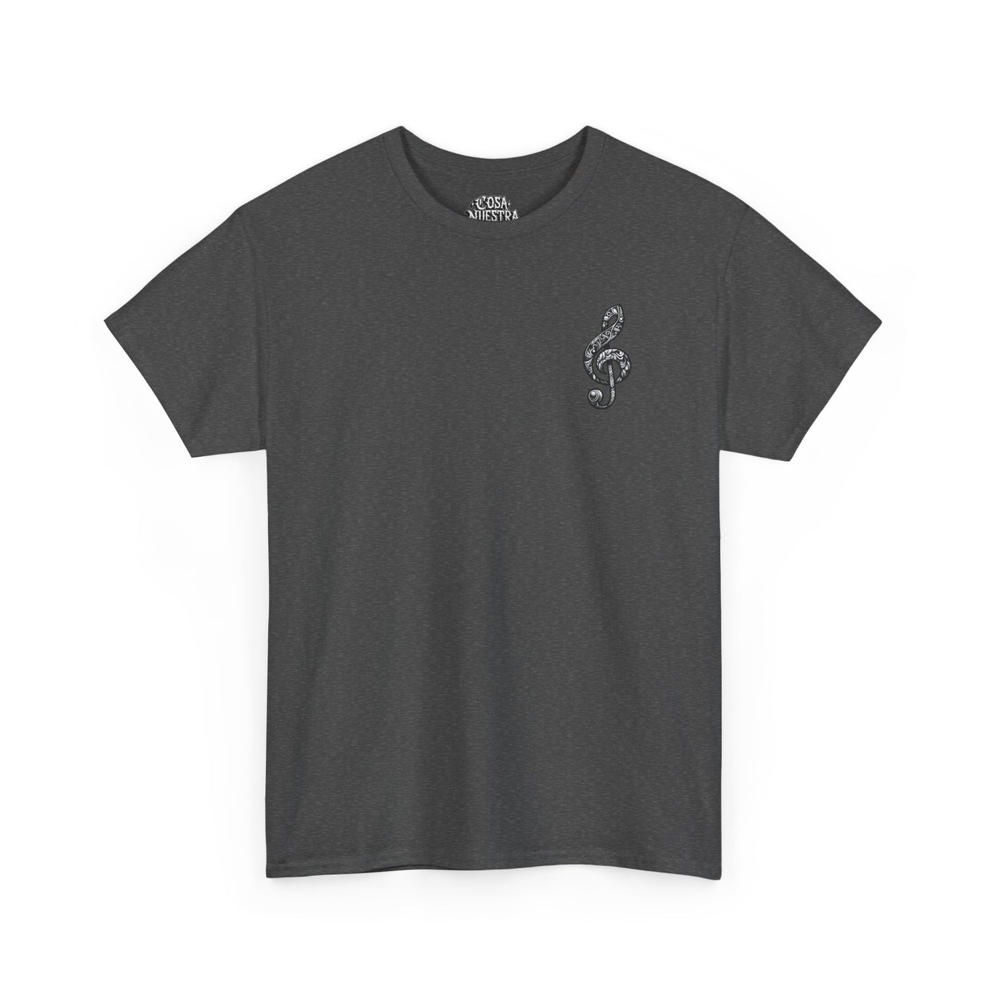 Musical Peace Tee, Unisex Heavy Cotton Shirt for Music Lovers, Gift for Musicians, Inspirational T-Shirt, Casual Everyday Wear