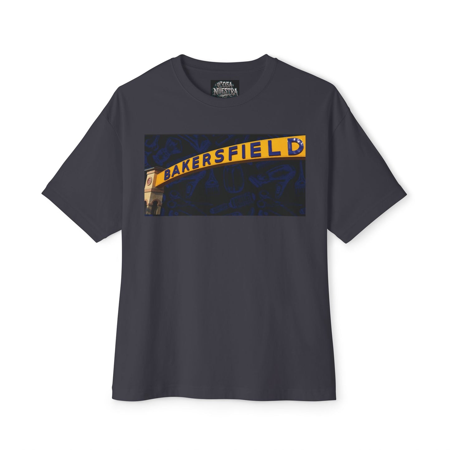 Bakersfield Barbers Unisex Boxy Tee, Oversized T-Shirt, Casual Streetwear, Graphic Tee, Gift for Barber Fans, Summer Fashion