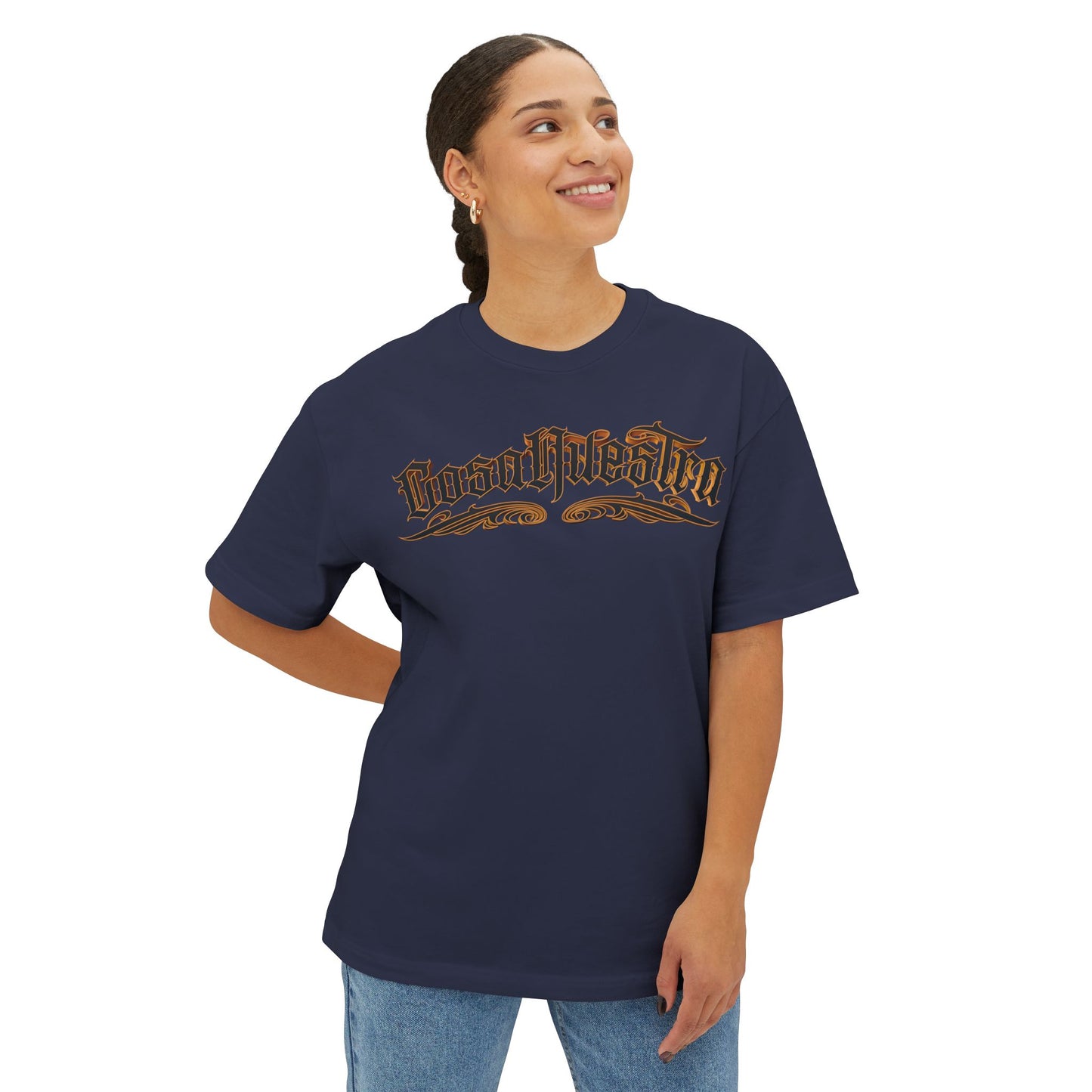 Cosa Nuestra Shark Unisex Oversized Tee, Funny Beach Shirt, Graphic Summer Top, Trendy Casual Wear, Perfect Gift for Ocean Lovers