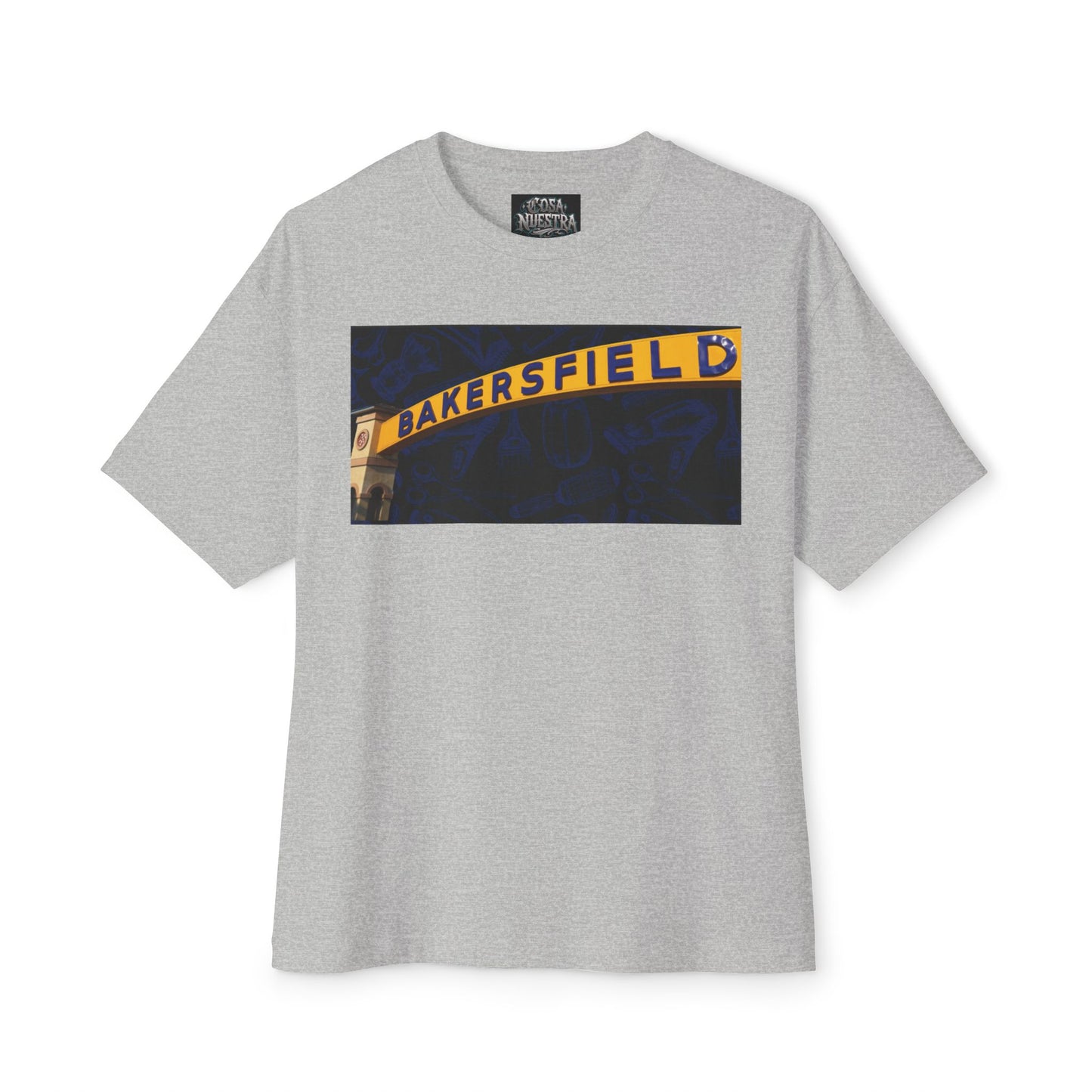 Bakersfield Barbers Unisex Boxy Tee, Oversized T-Shirt, Casual Streetwear, Graphic Tee, Gift for Barber Fans, Summer Fashion