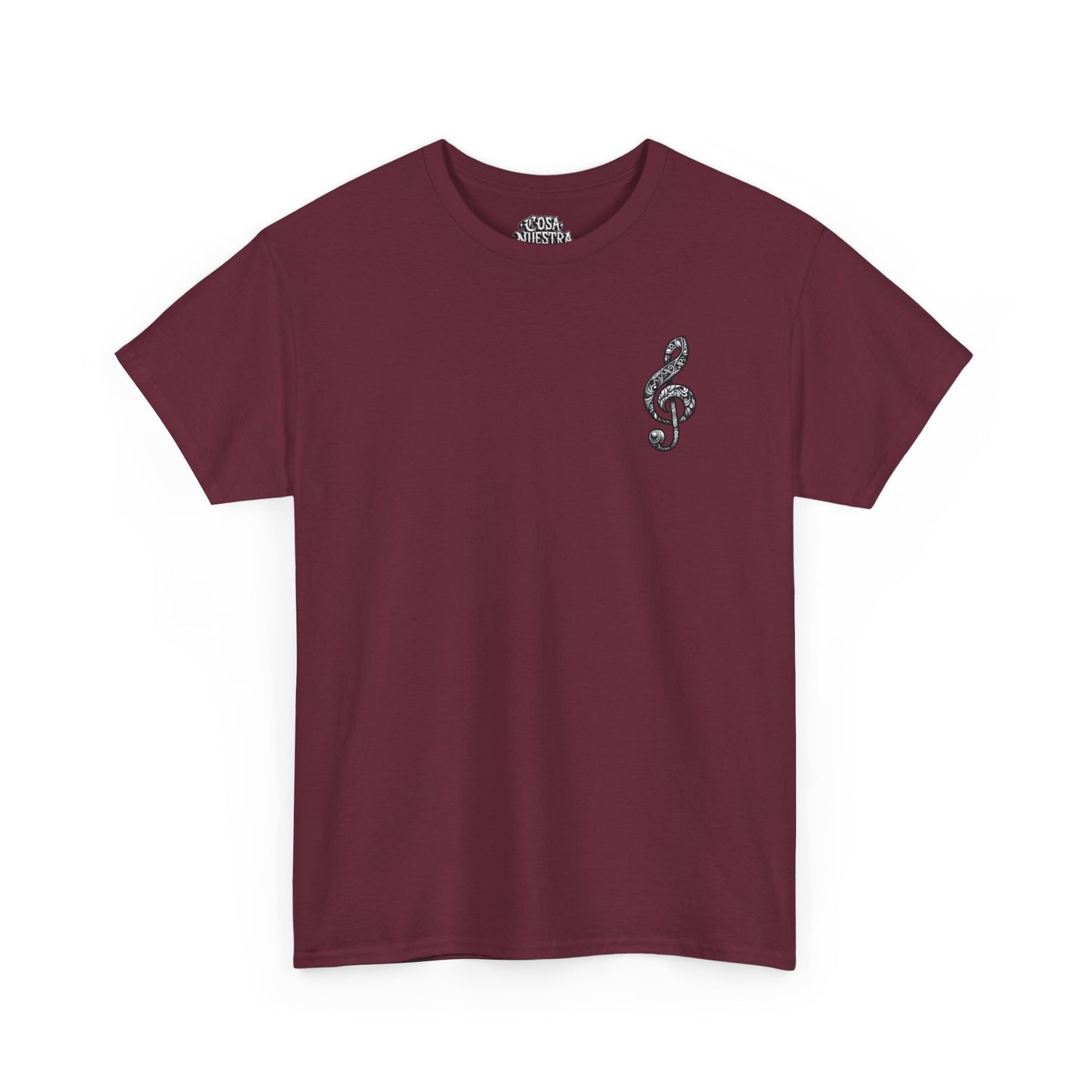 Musical Peace Tee, Unisex Heavy Cotton Shirt for Music Lovers, Gift for Musicians, Inspirational T-Shirt, Casual Everyday Wear