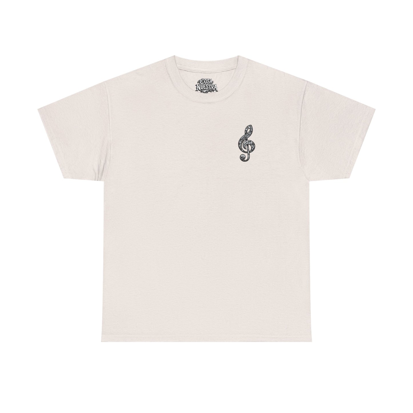 Musical Peace Tee, Unisex Heavy Cotton Shirt for Music Lovers, Gift for Musicians, Inspirational T-Shirt, Casual Everyday Wear
