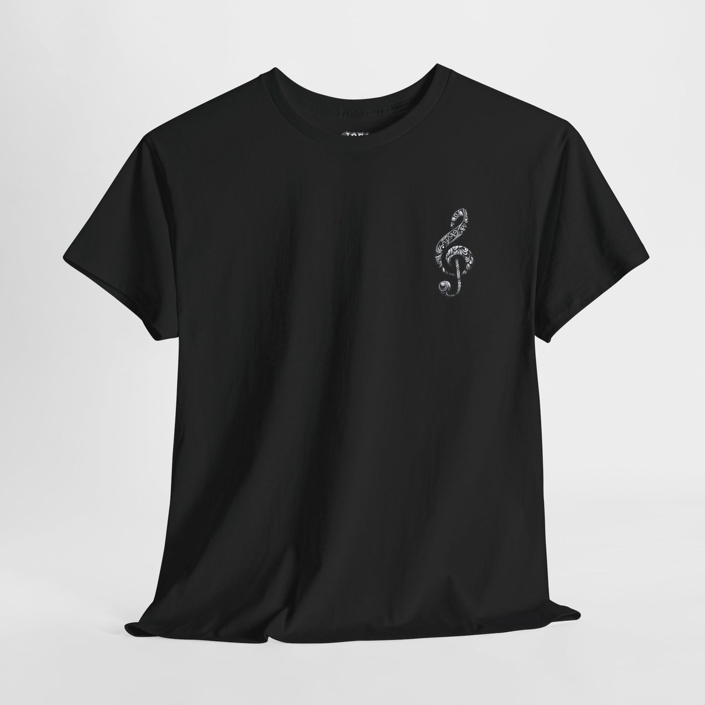 Musical Peace Tee, Unisex Heavy Cotton Shirt for Music Lovers, Gift for Musicians, Inspirational T-Shirt, Casual Everyday Wear