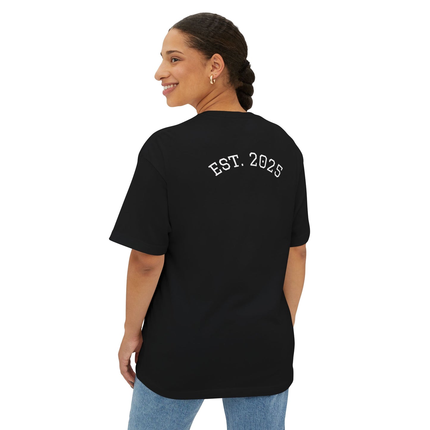 Bakersfield Barbers Unisex Boxy Tee, Oversized T-Shirt, Casual Streetwear, Graphic Tee, Gift for Barber Fans, Summer Fashion