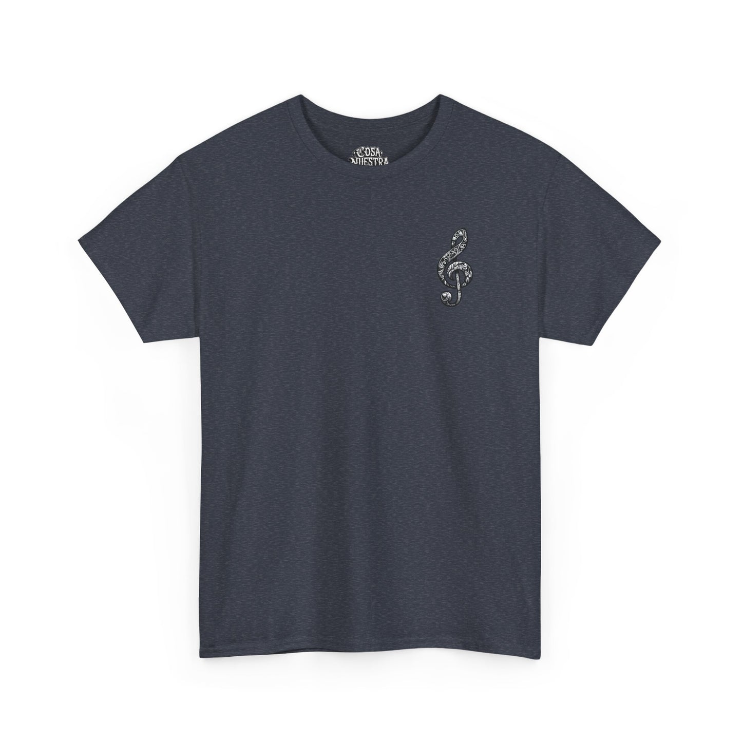 Musical Peace Tee, Unisex Heavy Cotton Shirt for Music Lovers, Gift for Musicians, Inspirational T-Shirt, Casual Everyday Wear