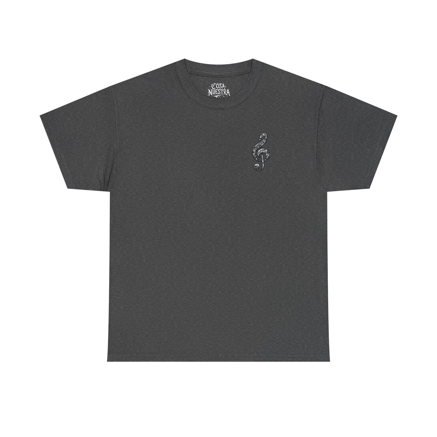 Musical Peace Tee, Unisex Heavy Cotton Shirt for Music Lovers, Gift for Musicians, Inspirational T-Shirt, Casual Everyday Wear