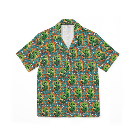 Men's COSA NUESTRA Hawaiian Camp Shirt - Fun Tropical Shirt for Beach Parties, Luau, Summer Gatherings, Casual Wear, Vacation Vibes