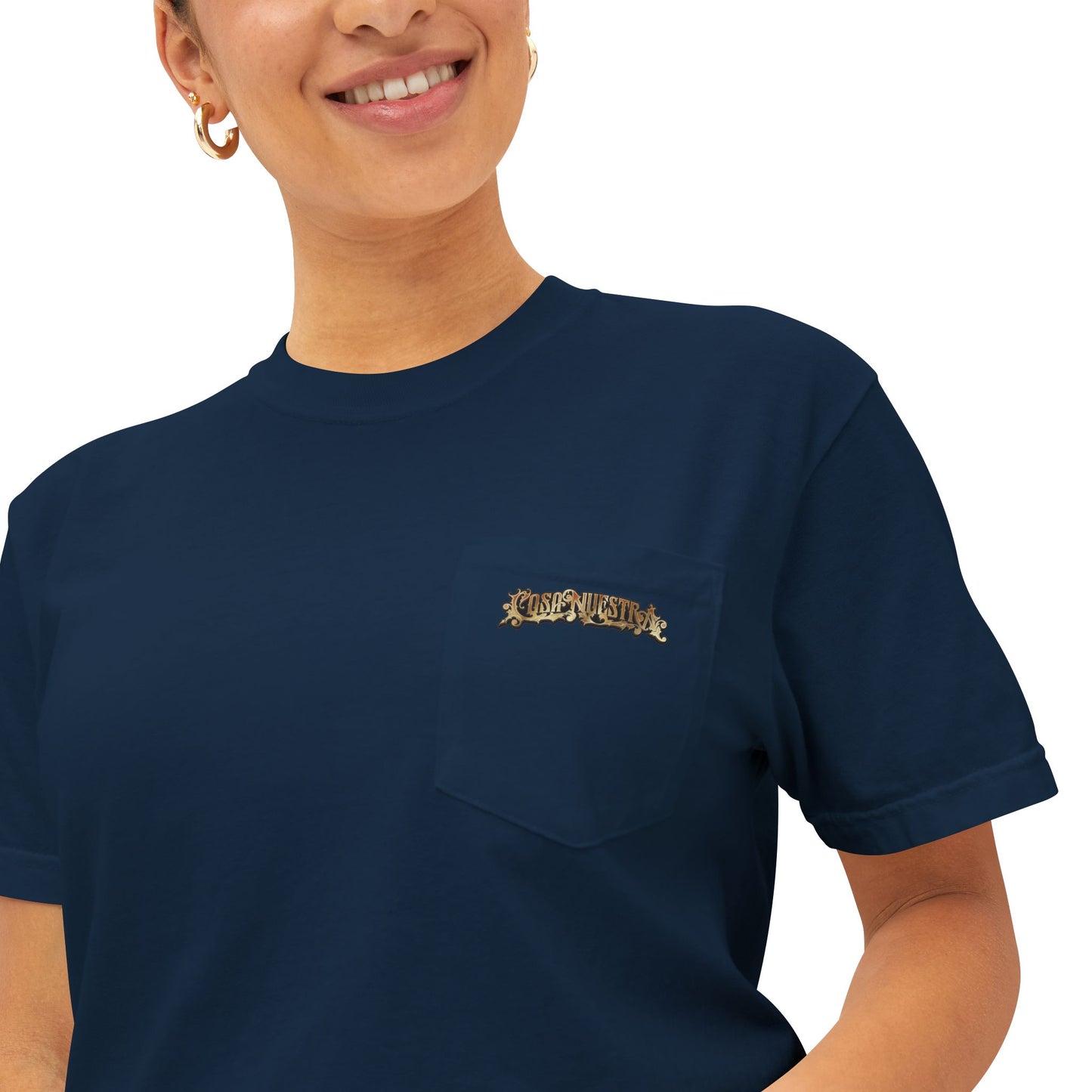 Ocean Adventure Shark Pocket T-Shirt, Men's Graphic Tee, Gift for Beach Lovers, Summer Casual Wear, Shark Design Apparel